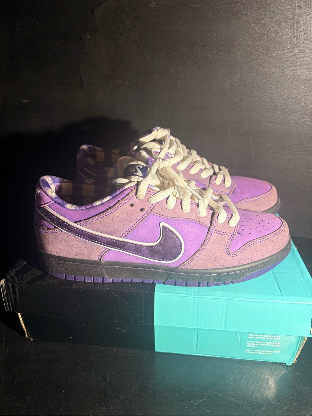 Nike Dunk Low Purple Suede men’s dunk Sneakers